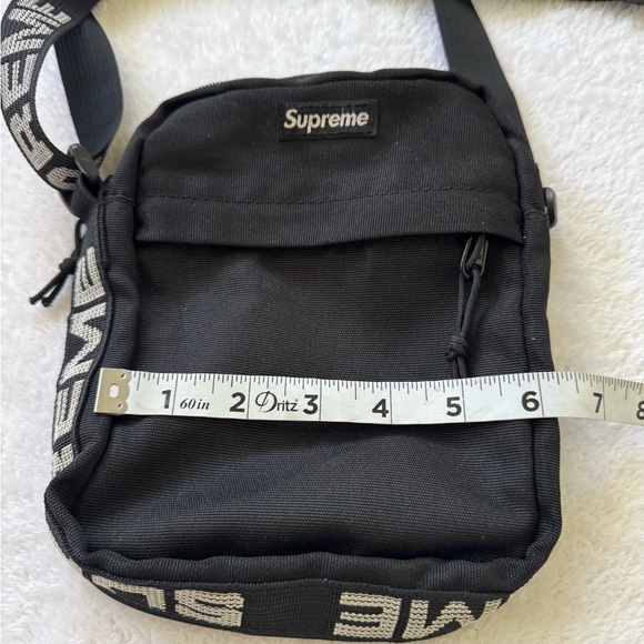 Supreme Black Belt Bag with Logo Strap - Picture 4 of 8